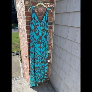 Banana Republic Silk Maxi Dress